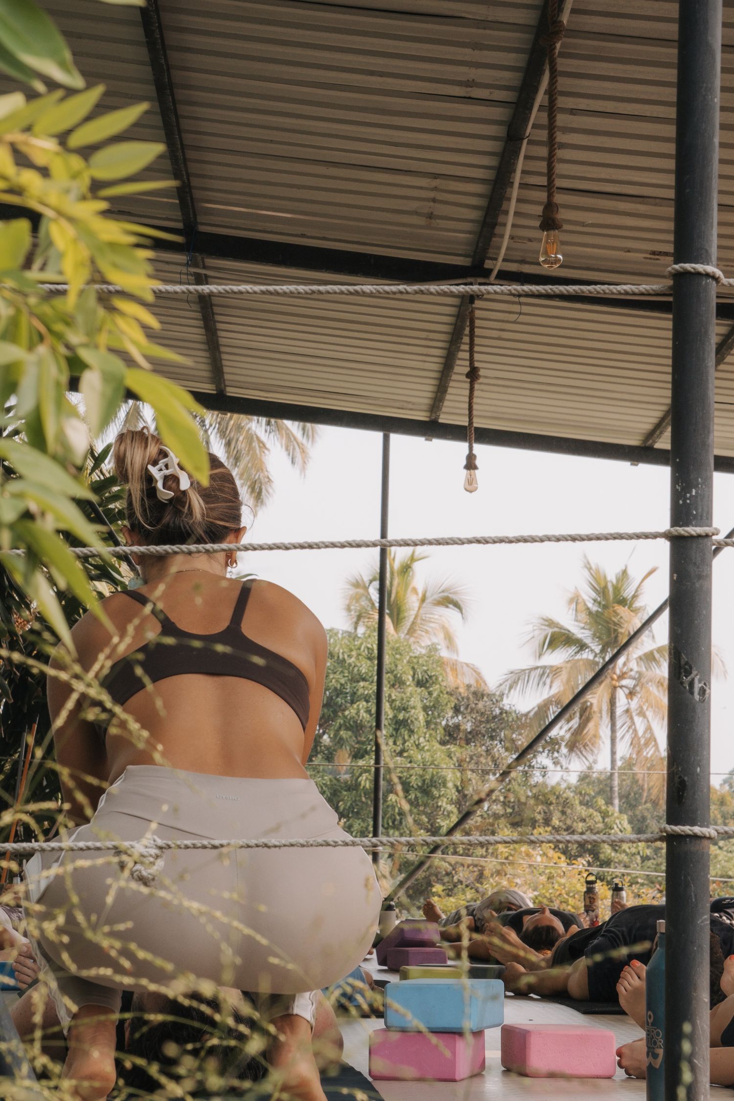 Teaching through the palms